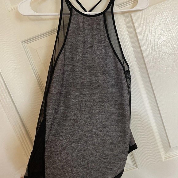 lululemon athletica Tops - Lululemon Athletica Gray and Black Short Sleeve Tee